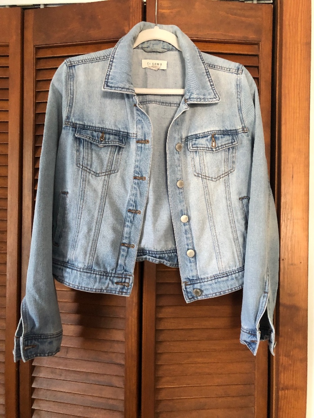 Cisono denim light jacket